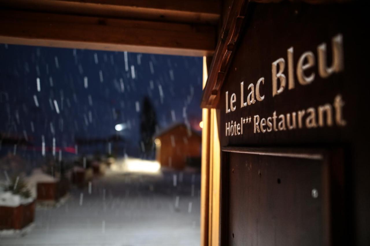 Hotel Lac Bleu 1650 Saint-François-Longchamp Exteriör bild